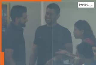 WATCH: Sakshi Dhoni compliments Rohit Sharma in front of MS Dhoni, video goes viral, says...