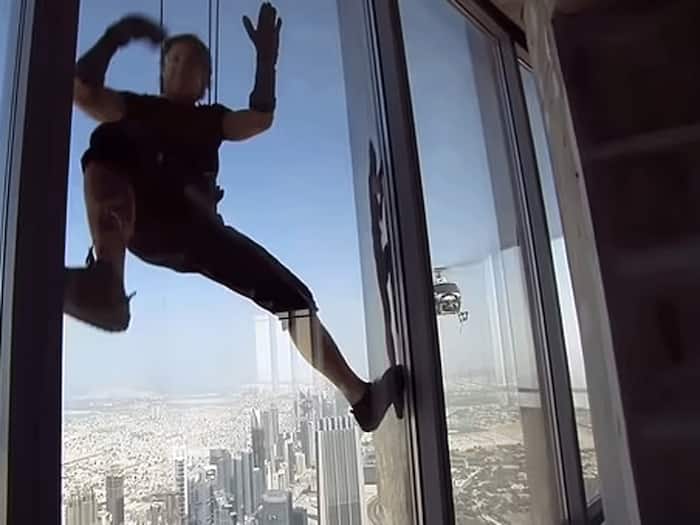 Tom Cruise burj khalifa rea