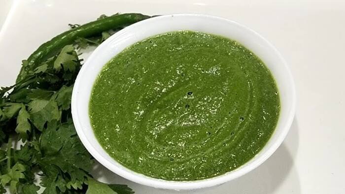 Green chutney to control high blood sugar level