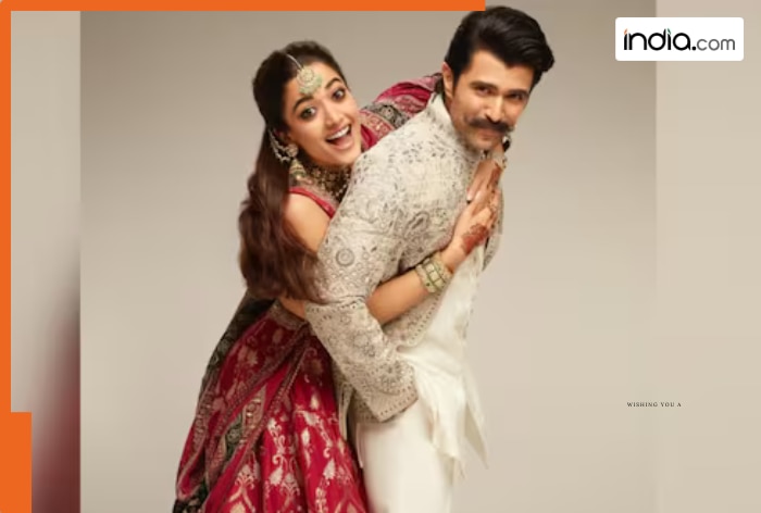 Rashmika Mandanna, Vijay Deverakonda’s bridal ad for Manyavar Mohey ...