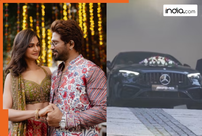 Arjun Reddy Car Allu Arjun celebrates 15 years with Sneha Reddy, surprises her with a ...