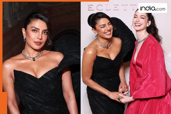 Priyanka Chopra Jonas sizzles in black at Bvlgari Eclettica High Jewellery launch in Milan; joins Anne Hathaway, Dua Lipa