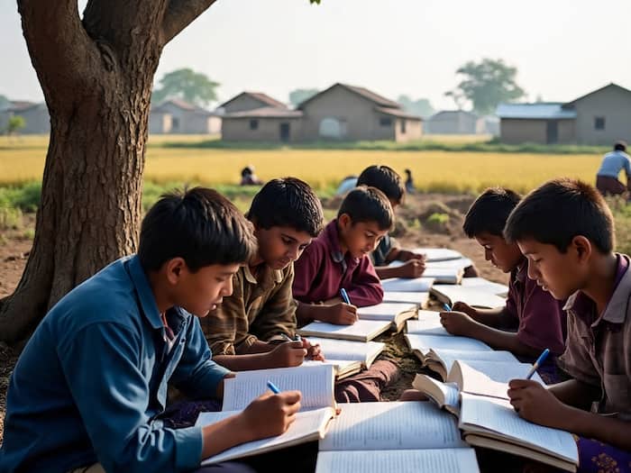 Pure sarkari village  1
