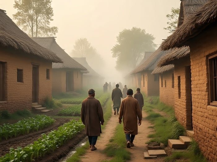 Pure sarkari village  6