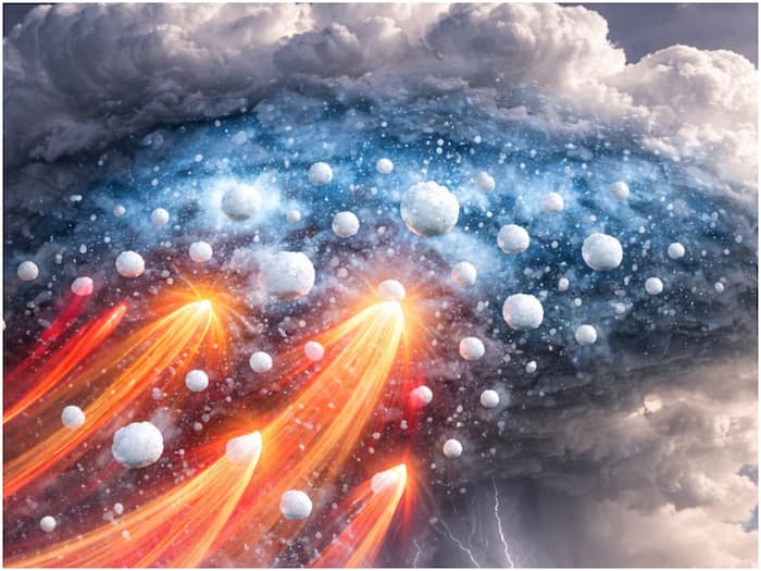 Weather phenomenon hail