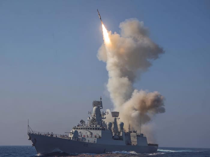 Indian Navy Warship