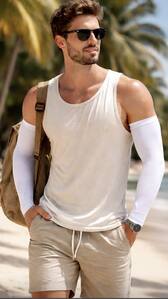 Lightweight Arm Sleeves with Sun Protection