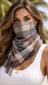 Women Summer Scarf Lightweight and Breathable for Daily Wear