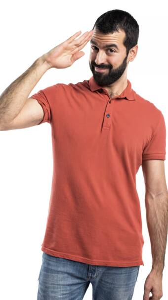 Trendy Polo Neck T-Shirt With Premium Fabric