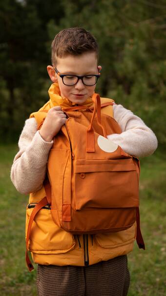 Lightweight School Backpack with Spacious Compartments