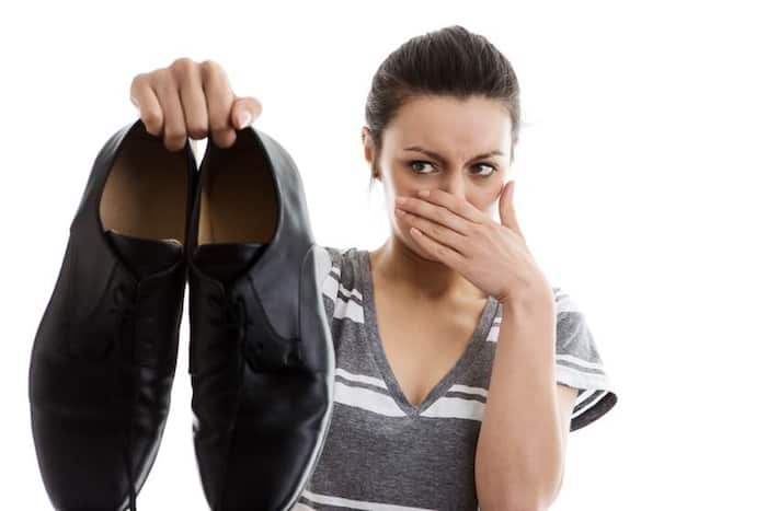 How to remove shoe smell