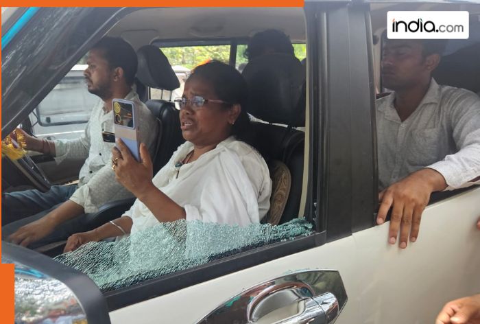 ‘Attempt on her life’: TMC MP Mitali Bag's blames car attacked by BJP 'goons'