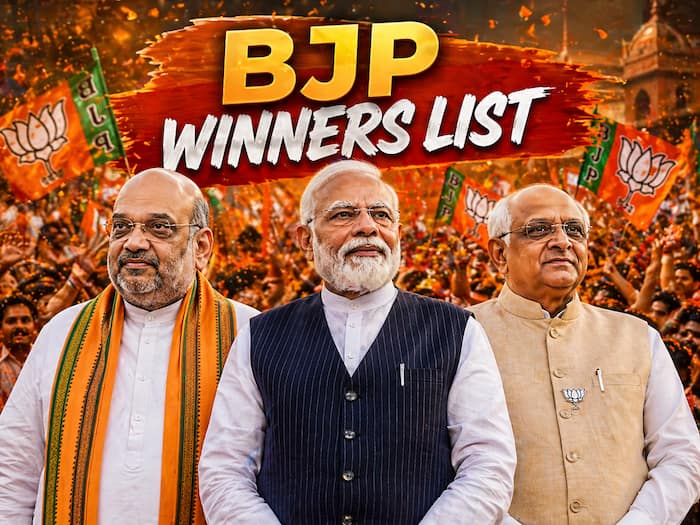Gujarat Municipal Election Results 2026 Winners List for BJP: Saffron camp wins Ward No 7 in Rajkot, leading in These seats