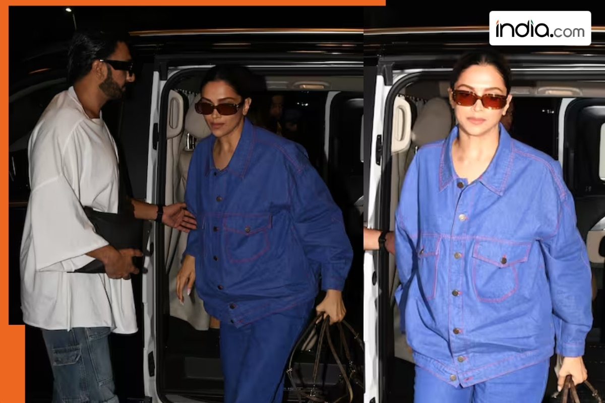 Ranveer Singh sticks close to Deepika Padukone at airport in first appearance after pregnancy anouncement -Watch