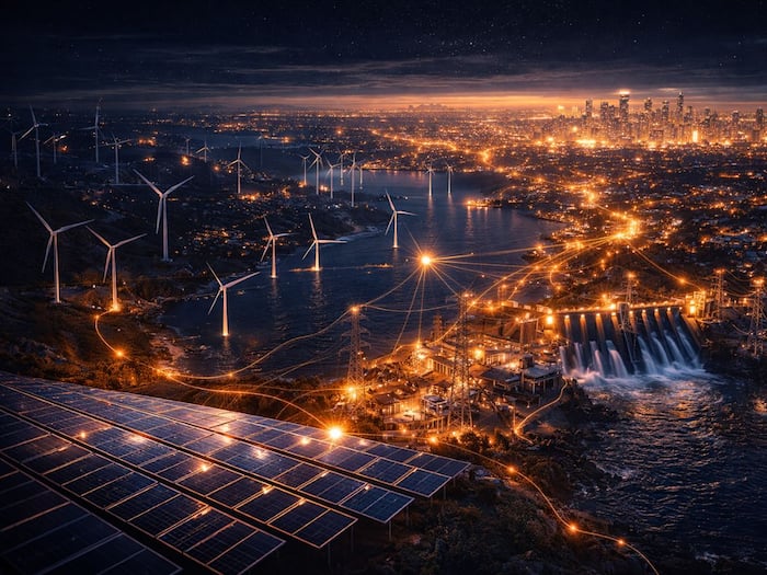 Energy power distribution