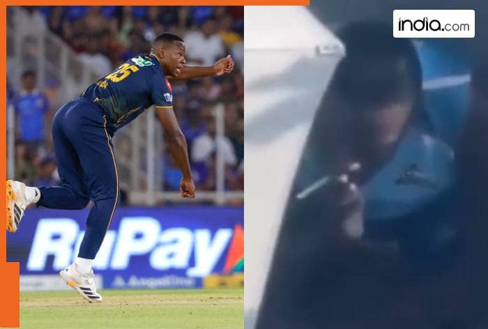 IPL 2026, Kagiso Rabada, Gujarat Titans, Kagsiso Rabada spotted smoking, GT, GT vs RCB, Royal Challengers Bengaluru, Kagiso Rabada in headline