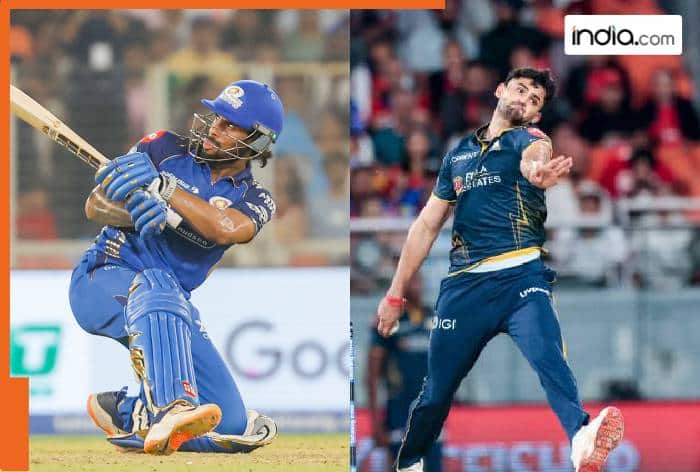IPL 2026, GT vs MI, Tilak Varma, Ashok Sharma, Mumbai Indians, Tilak Varma smashes 26 runs in an over, Tilak Varma century, Tilak Varma 26-run over, Tilak Varma vs Ashok Sharma, MI vs GT highlights, Mumbai Indians vs Gujarat Titans, Tilak Varma fastest century, Tilak Varma 101 off 45, Ashok Sharma fastest ball IPL 2026, IPL 2026 highlights, Tilak Varma video, Tilak Varma sixes, MI vs GT watch video, Narendra Modi Stadium highlights, Tilak Varma maiden IPL ton