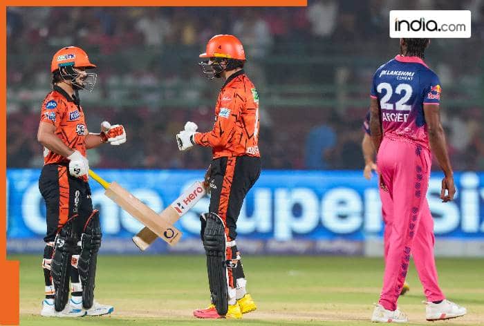 IPL 2026, RR vs SRH, Rajasthan Royals, Sunrisers Hyderabad, Vaibhav Sooryavanshi, Ishan Kishan, Abhishek Sharma, Pat Cummins, SRH won by 5 wickets, Dhruv Jurel, Donovan Ferreira, Jofra Archer, Eshan Malinga, Brijesh Sharma, Riyan Parag, Sawai Mansingh Stadium