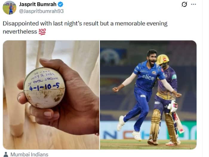 IPL Official Ball jaspreet Bumrah