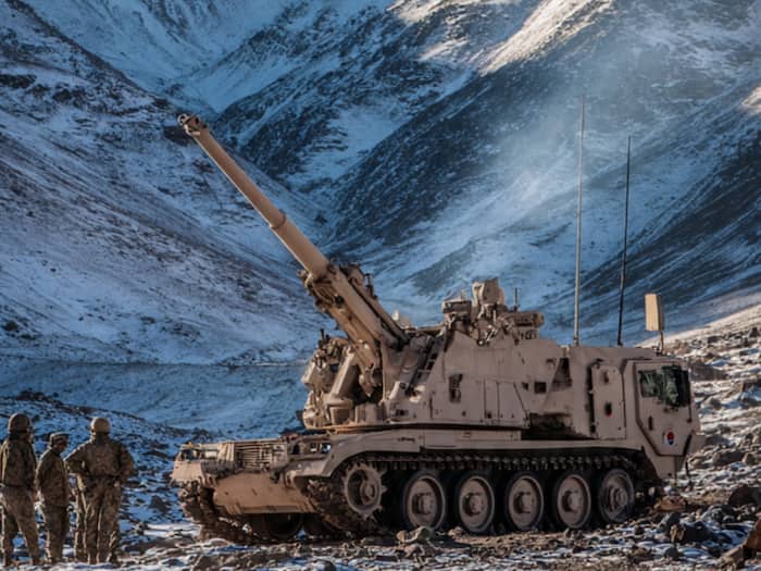 Indian Army howitzer