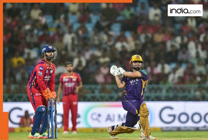 WATCH: 6, 6, 6, 6...Rinku Singh EXPLODES, produces stunning finish in KKR vs LSG IPL 2026 clash, smashes highest...