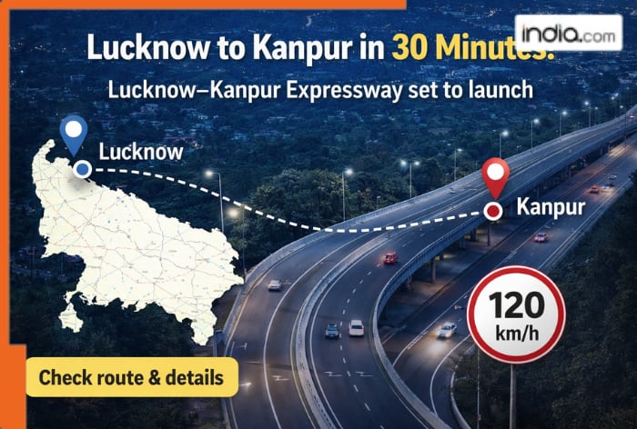 Lucknow-Kanpur Expressway route details