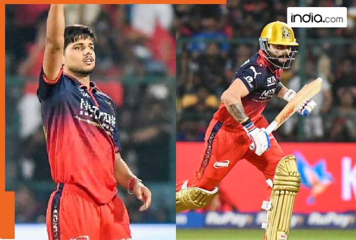IPL 2026, Royal Challengers Bengaluru, Lucknow Super Giants, RCB vs LSG, Virat Kohli, Rajat Patidar, Tim David, Romario Shepherd, Rasikh Salam Dar, Krunal Pandya, Bhuvneshwar Kumar, Ayush Badoni, Rishabh Pant, Rishabh Pant retired out, Mitchell Marsh, Mukul Choudhary, RCB won by 5-wickets,