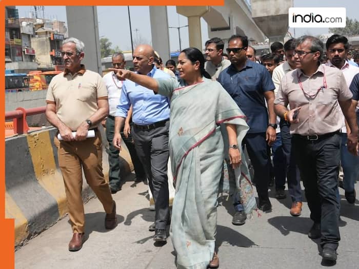 Delhi CM Rekha Gupta conducts surprise inspection of Delhi Government School in Roop Nagar, takes strong stance on student safety