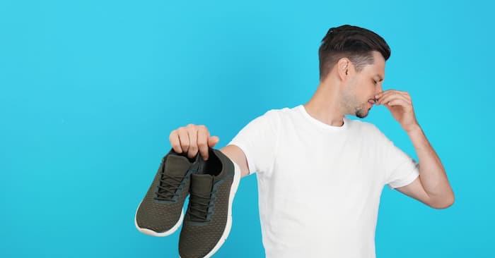 How to remove shoe smell