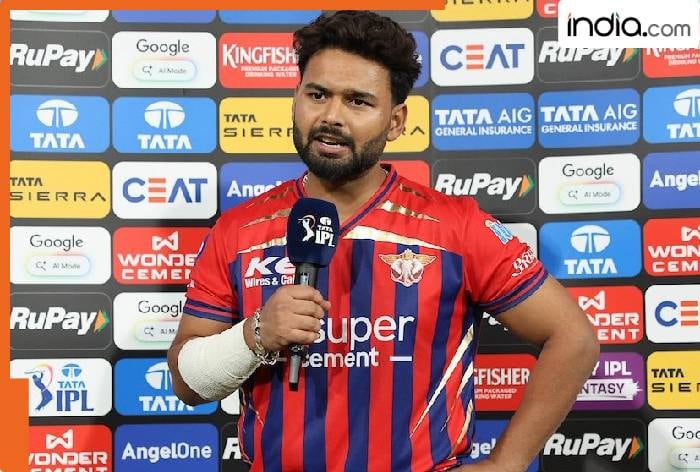 Rishabh Pant criticized LSG poor batting