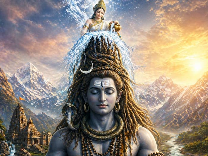 Why goddess Ganga came from Shiva locks