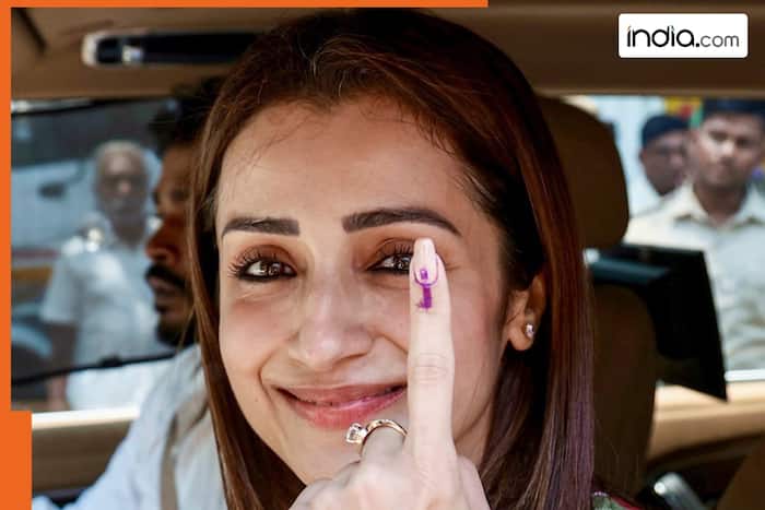 Tamil Nadu Assembly Election 2026: Trisha Krishnan steps out to cast her vote days after being linked with Thalapathy Vijay
