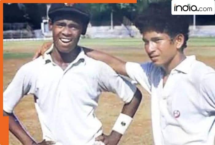 Vinod Kambli celebrates Sachin Tendulkar's birthday