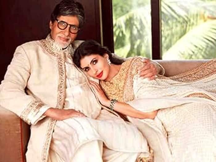 Amitabh bachchan shweta nanda