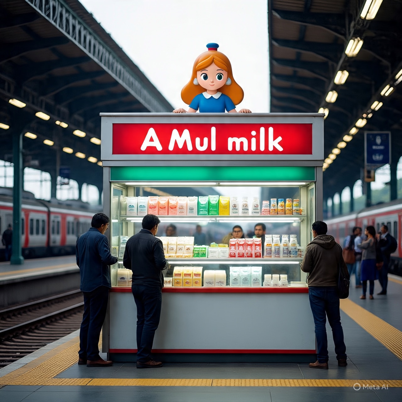 रेलवे स्टेशन पर Amul Milk Booth कैसे खोलते हैं, इसमें कितना खर्च आता है ...