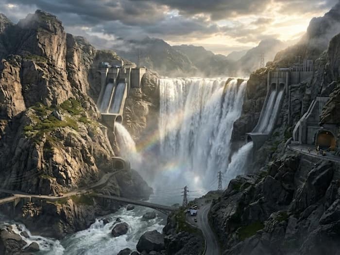 China s new super dam