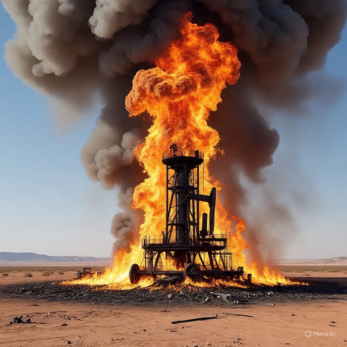 Middle East oil fields