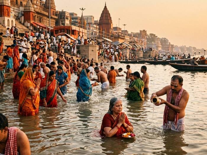 Why Ganga flows from Shiva hair