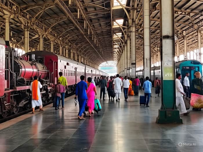 Howrah railway station train 8