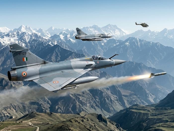 Mirage fighter jet