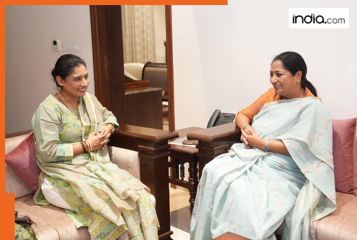 Delhi CM Rekha Gupta meets cricketer Mithali Raj, discusses women's representation under 'Nari Shakti Vandan' initiative