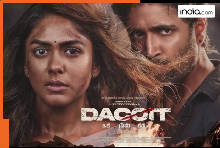 Dacoit Box Office Collection Day 1: Adivi Sesh–Mrunal Thakur starrer opens steady with Rs 13 crore worldwide; Telugu version leads