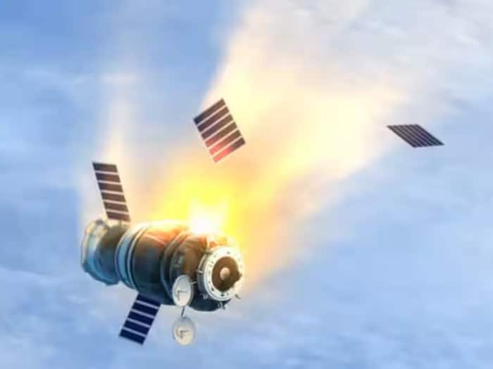 Satellite crash compensation