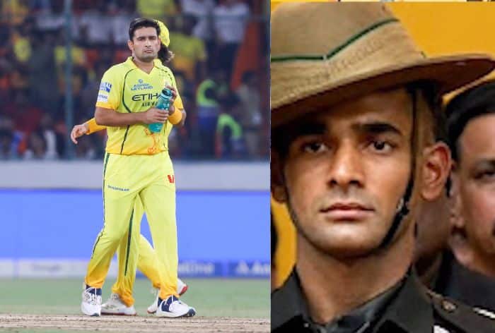 Watch: Chennai Super Kings pacer Anshul Kamboj clarifying the air regarding his presence at Tamil Nadu CM Thalapathy Vijay’s swearing in