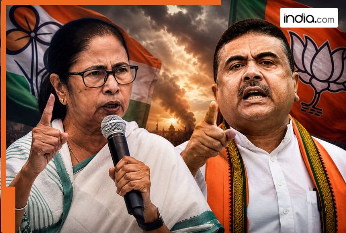 Suvendu Adhikari takes Massive lead in Bhabanipur, TMC supremo Mamata Banerjee trails