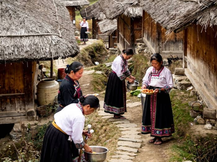 Mosuo children
