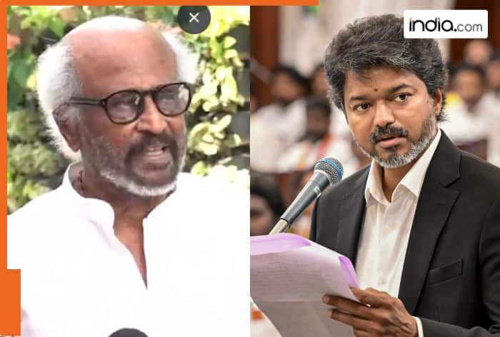 'Happy, not jealous': Actor Rajinikanth on Tamil Nadu CM Vijay, says meeting with Stalin was friendship call