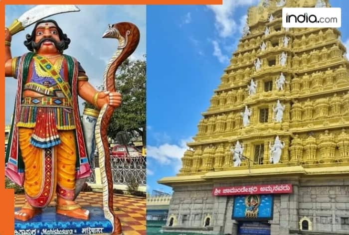 Sri Chamundeshwari Temple, Mysore, Bollywood, Ranveer Singh, Farhan Akhtar, Don 3, Federation of Western India Cine Employees, FWICE, Karnataka, Chamundi Hills, Chamundeshwari, Chamundi, Durga, Shakti, Chanda, Munda, Mahishasura, Mysuru Maharajas, Skanda Purana, Trimuta Kshetra, Mahabaladri, Lord Shiva, Mahabaleswara Temple, Parvati, Nandi bull