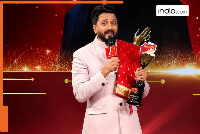 Riteish Deshmukh honoured by Maharashtra CM Devendra Fadnavis at Zee 24 Taas Maharashtra Gaurav Awards 2026