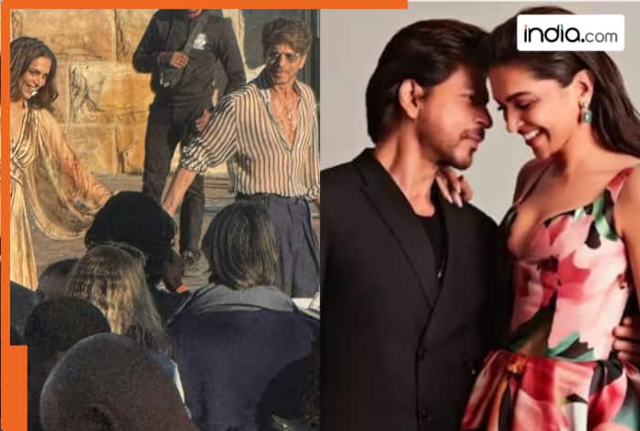 Pregnant Deepika Padukone shoots with Shah Rukh Khan for King in Cape Town, leaked pics go viral, netizens say ‘Iconic duo returns’
